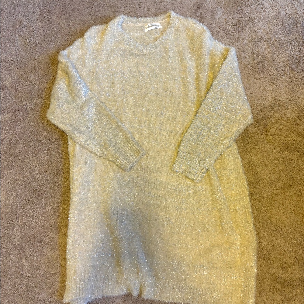 Anthropology Sparkly Sweater Dress